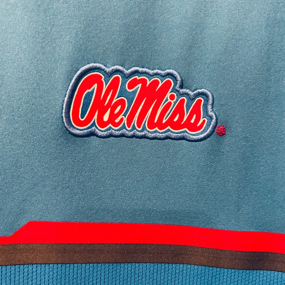 Nike Ole Miss Italy Blue Polo Shirt, Men’s M - Picture 2 of 7